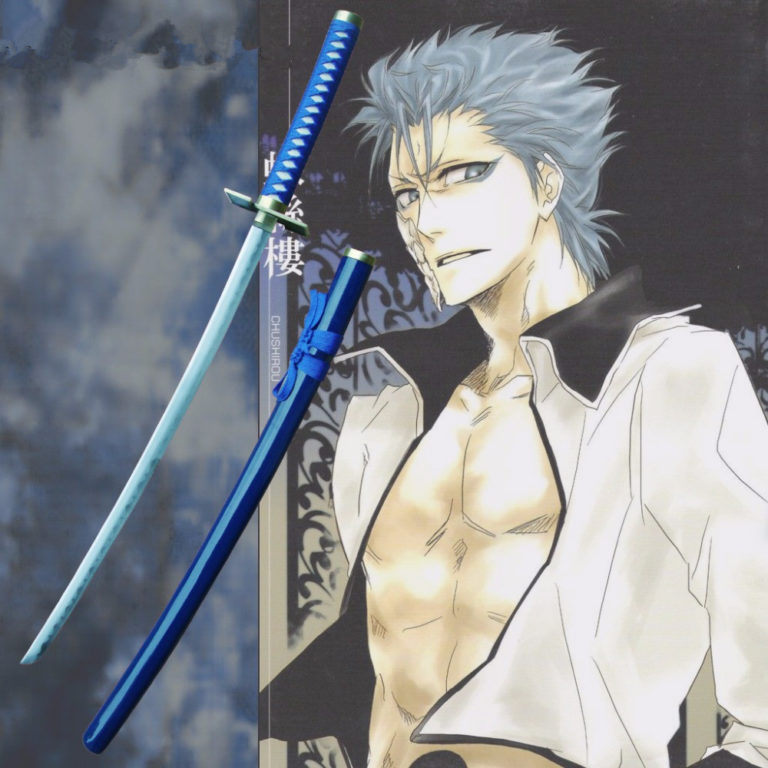 cosplay-anime-bleach-sword-grimmjow-jeagerjaques-zanpakuto-katana