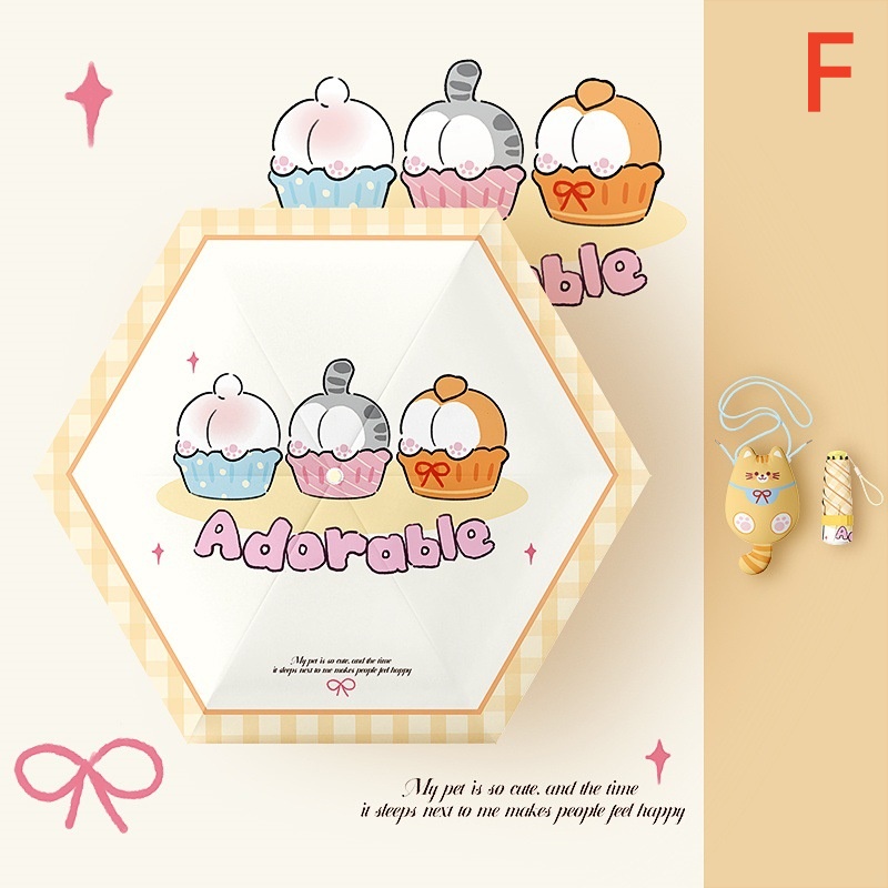 Cute Mini Capsule Umbrella - Image 7