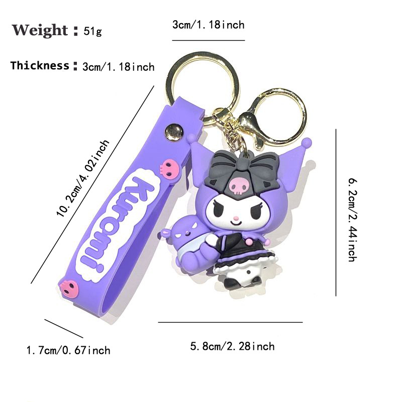 Kuromi Keychain - Image 2