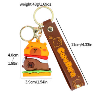 Capybara Keychain