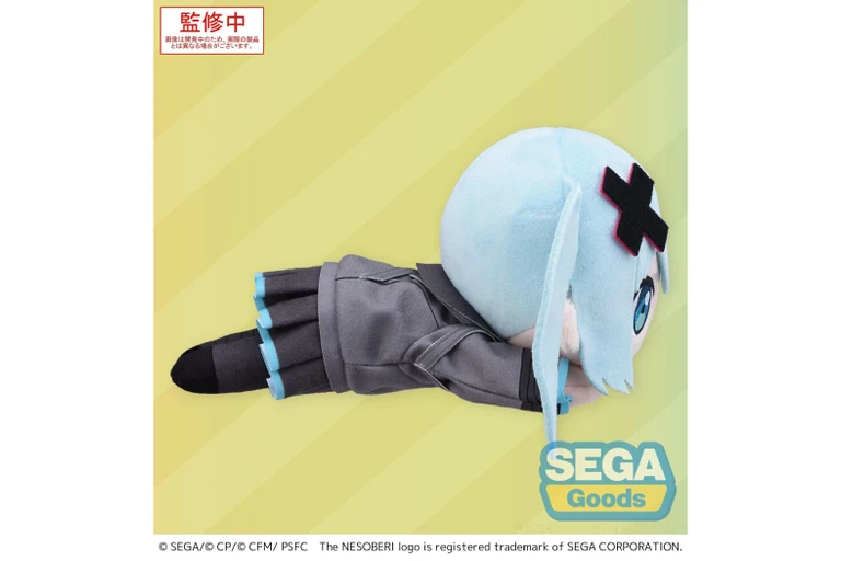 Colorful Stage! The Movie A Miku Who Can't Sing Nesoberi (Lay-Down) Plush Closed Windows Sekai Hatsune Miku - Image 3