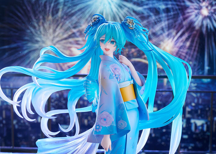 Character Vocal Series 01 Hatsune Miku Hatsune Miku Music & Fire Works Version 1/7 Scale - Image 9