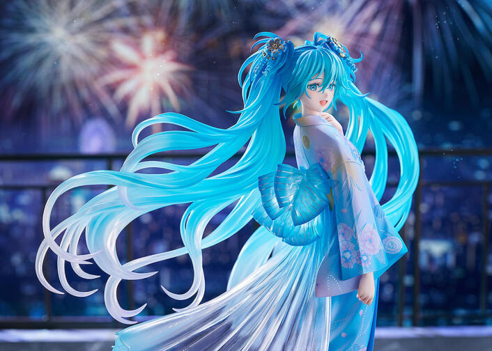 Character Vocal Series 01 Hatsune Miku Hatsune Miku Music & Fire Works Version 1/7 Scale - Image 8