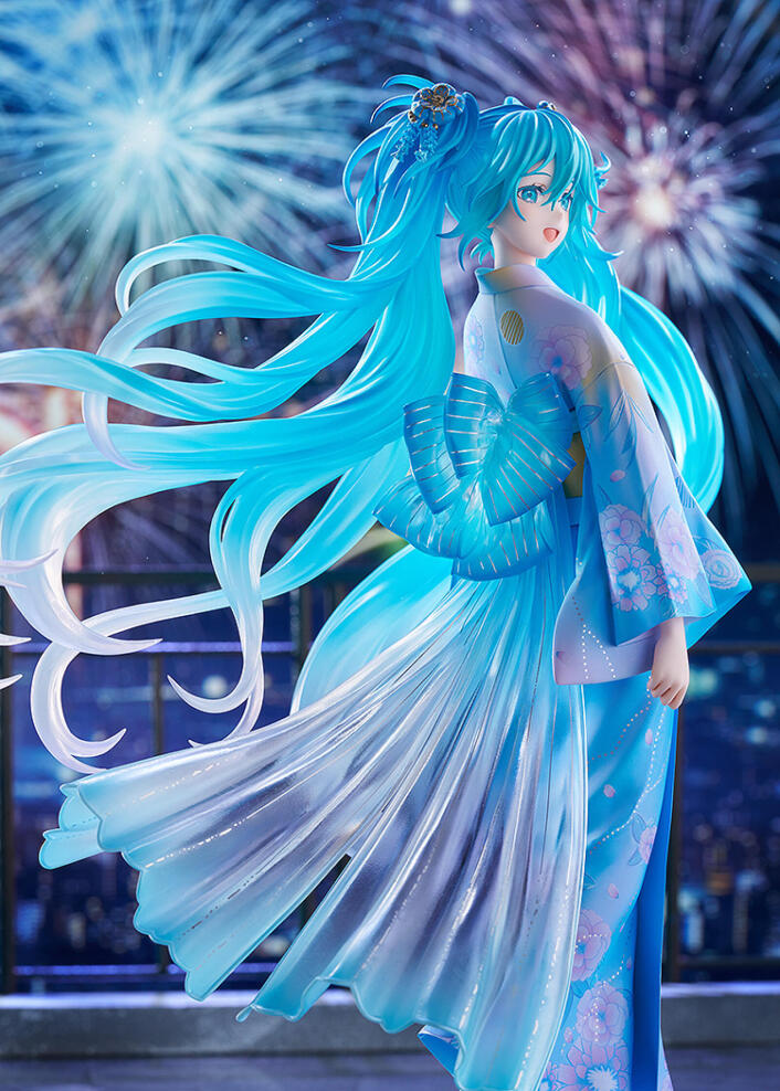 Character Vocal Series 01 Hatsune Miku Hatsune Miku Music & Fire Works Version 1/7 Scale - Image 6