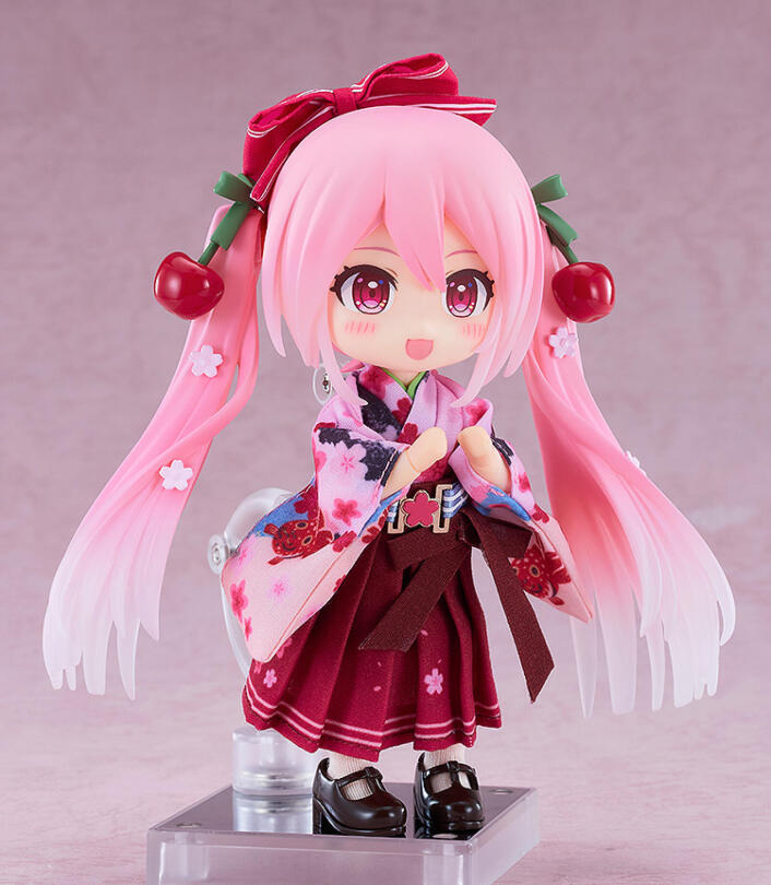 Character Vocal Series 01 Hatsune Miku Nendoroid Doll Sakura Miku Hirohako 2025 Version Hirosaki