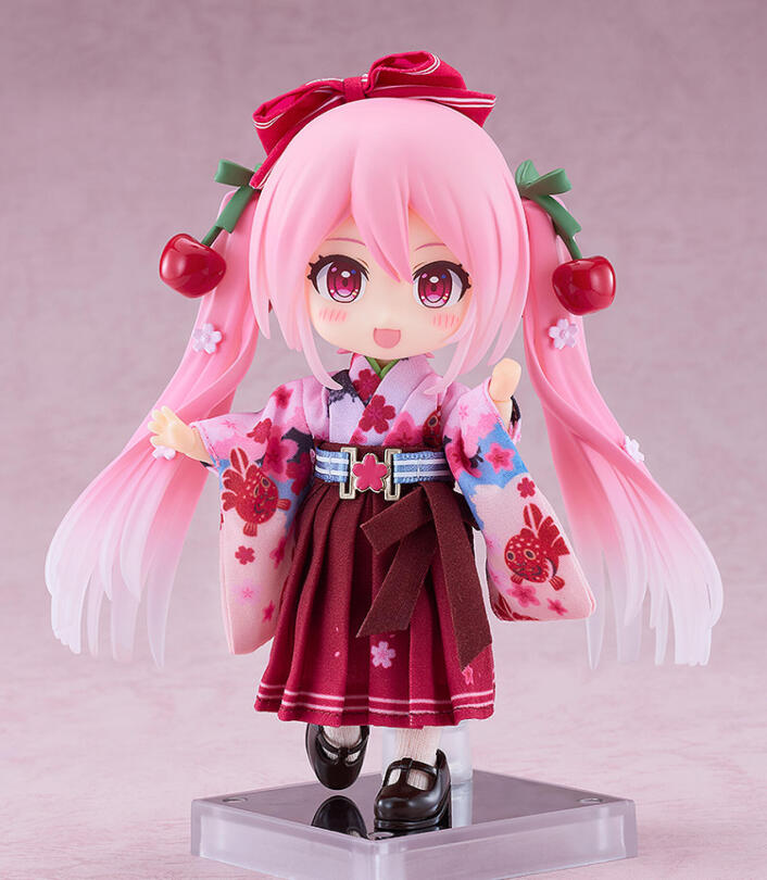 Character Vocal Series 01 Hatsune Miku Nendoroid Doll Sakura Miku Hirohako 2025 Version Hirosaki - Image 3