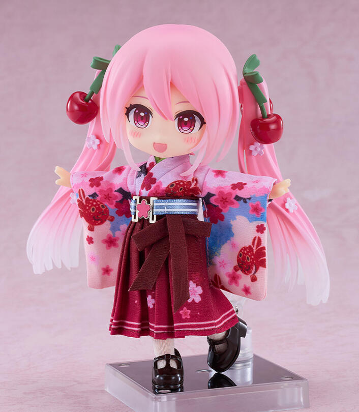 Character Vocal Series 01 Hatsune Miku Nendoroid Doll Sakura Miku Hirohako 2025 Version Hirosaki - Image 4