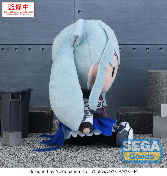 Hatsune Miku Colorful Stage! Fuwa Petit L Plush Street Sekai Miku - Image 3