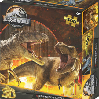Prime3D Jurassic World T.Rex vs Giganotosaurs - 500 Piece 3D Puzzle