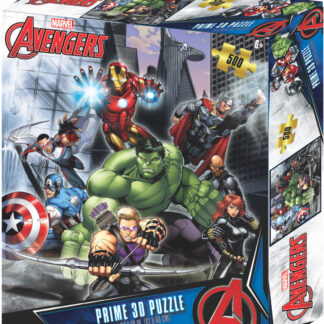 Prime3D Marvel Avengers - 500 Piece 3D Puzzle