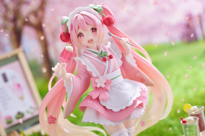 Sakura Miku Newley Written Figure (Japanese Cafe Version) - Image 3