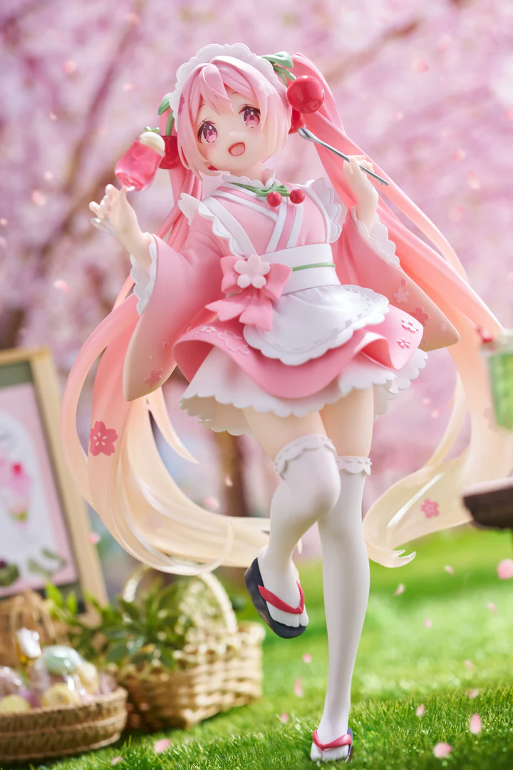 Sakura Miku Newley Written Figure (Japanese Cafe Version) - Image 2