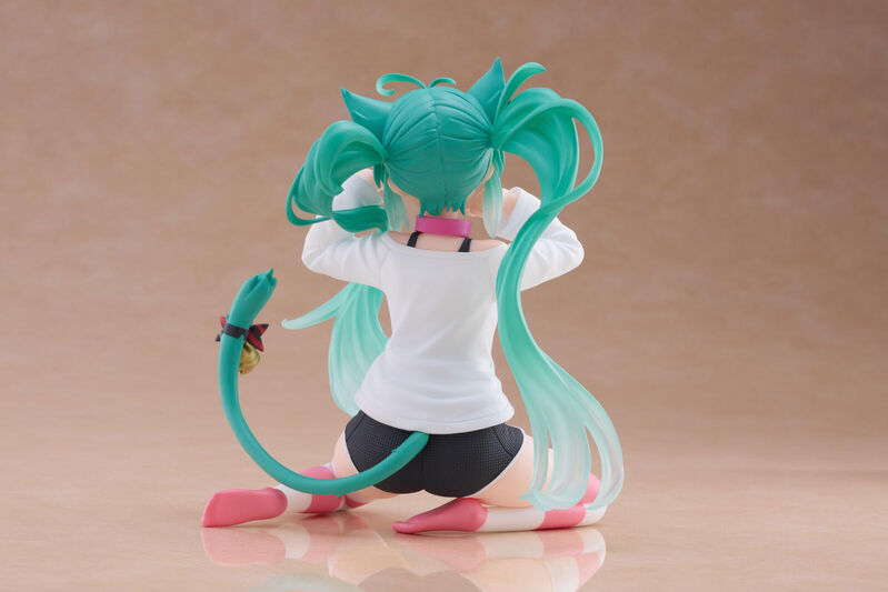 Hatsune Miku Desktop Cute Figure (Cat Ear T Shirt Version) (re-run) - Image 7