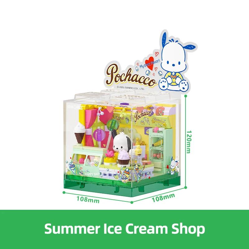(AREA-X) - Pochacco Summer Ice Cream Shop Building Blocks - Image 3